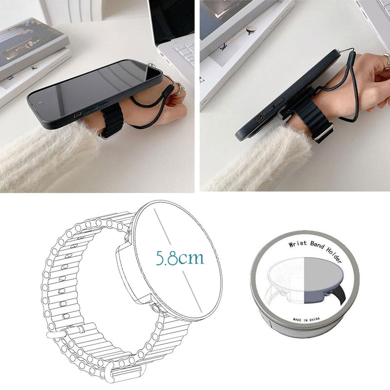 حامل هاتف المعصم المغناطيسي Magnetic Wrist Phone Holder