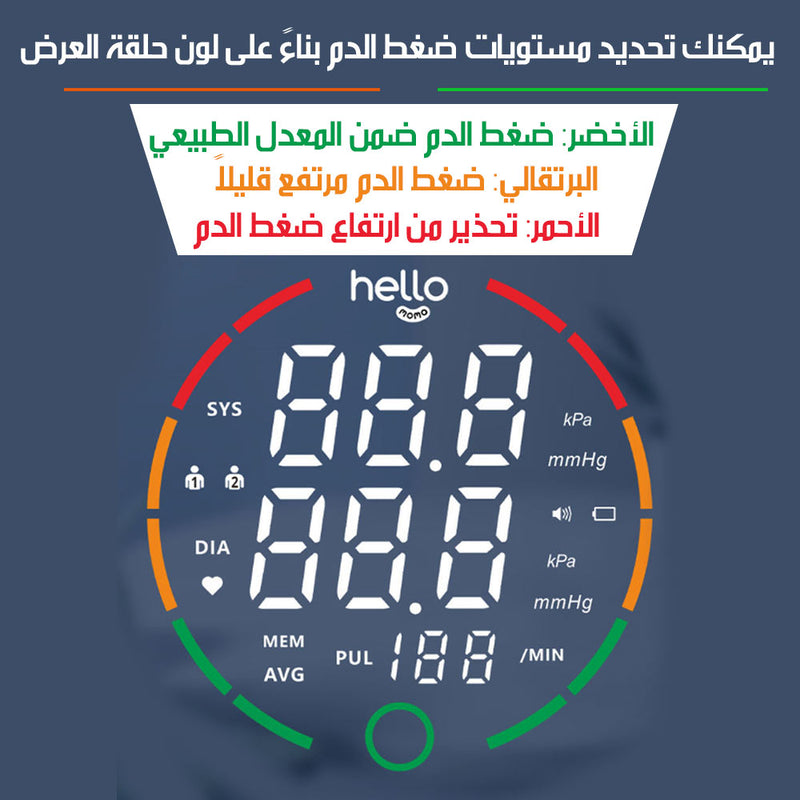 جهاز فحص الضغط اوتوماتيكي على المعصم AUTOMATIC WRIST BLOOD PRESSURE MONITOR