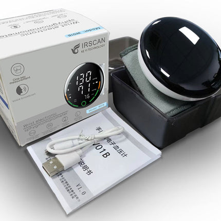 جهاز فحص الضغط اوتوماتيكي على المعصم AUTOMATIC WRIST BLOOD PRESSURE MONITOR