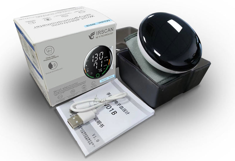 جهاز فحص الضغط اوتوماتيكي على المعصم AUTOMATIC WRIST BLOOD PRESSURE MONITOR