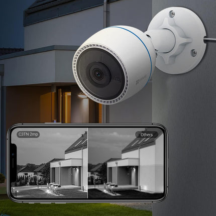 كاميرا خارجية ذكية تعمل بتقنية ezviz smart home camera WI-FI h3c
