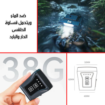 ليد صغير فائق السطوع شحن مع مشبك تثبيت L300 SMART MINI HAT CLIP LIGHT