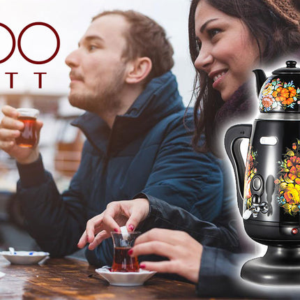 ابريق كهربائي لتحضير الشاي بالبخار Electric tea steamer