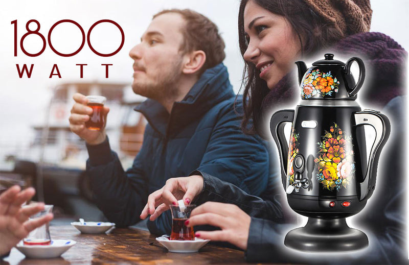 ابريق كهربائي لتحضير الشاي بالبخار Electric tea steamer