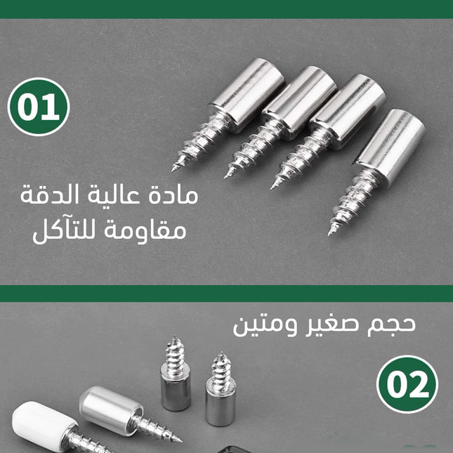 براغي تثبيت الخزائن والرفوف Cabinet and shelf mounting Screws