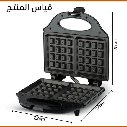 ماكينة صنع الوافل raf crep maker r.207h