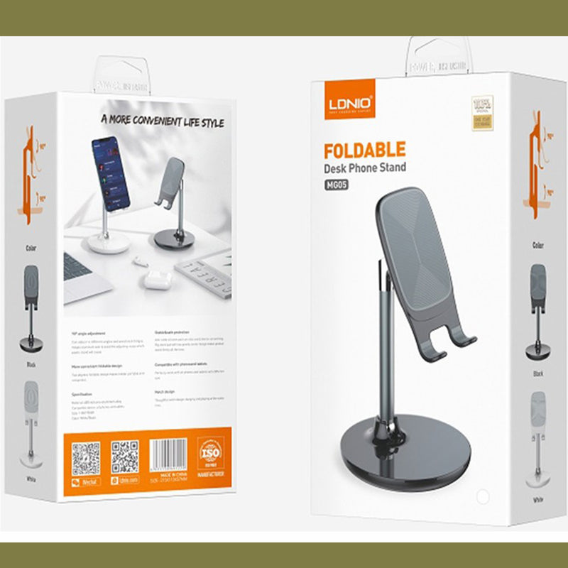 ستاند موبايل و تامبليت قابل للتعديلLdnio MG05 Angle Height Adjustable Cell Phone Stand