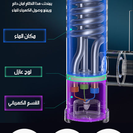 حنفية تسخين مياه فورية كهربائية ستانلسINSTANT ELECTRIC WATER HEATER