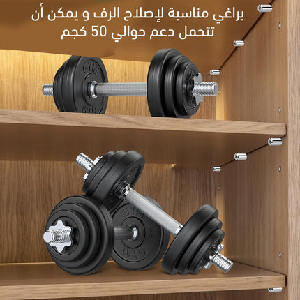 براغي تثبيت الخزائن والرفوف Cabinet and shelf mounting Screws