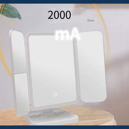 مرآة مكياج بإضاءة ليد Portable Makeup Mirror