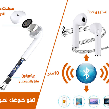 سماعات الأذن بلوتوث TWS BLUETOOTH EARPHONES