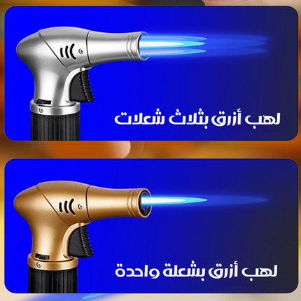 ولاعة وشعلة غاز مضادة للهواء