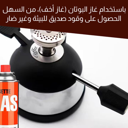 موقد غاز قابل للتعبئة للرحلات Mini Heating Gaz stove
