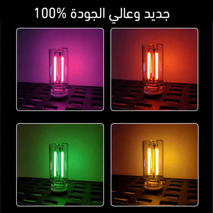 مصباح ليلي للسيارة والمنزل يعمل باللمس ومدخل USB Touch Control LED Car & home Night Light