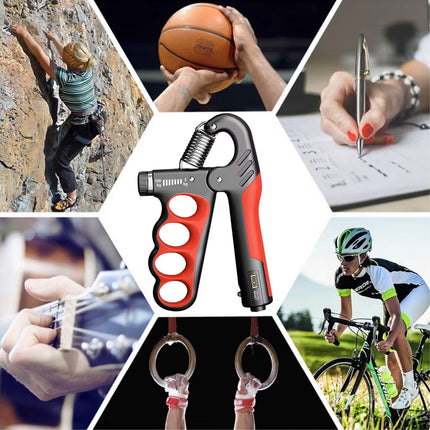 كماشة قبضة اليـد القابلة للتعديل من 5 إلى 100 كجم Adjustable Hand Gripper Strengthener