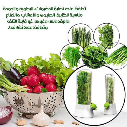 حافظة تخزين أعشاب الطعام لوقت طويل HERB SAVOR ECO