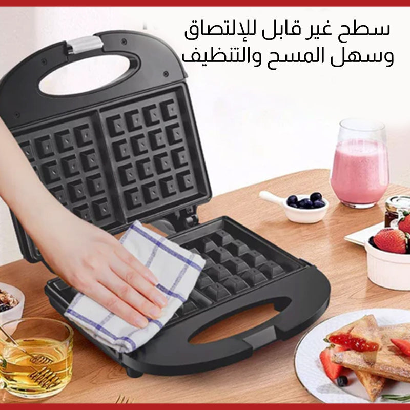 ماكينة صنع الوافل الكهربائية dsp waffle maker kc-1168