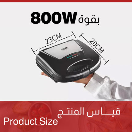 ماكينة صنع الوافل الكهربائية dsp waffle maker kc-1168