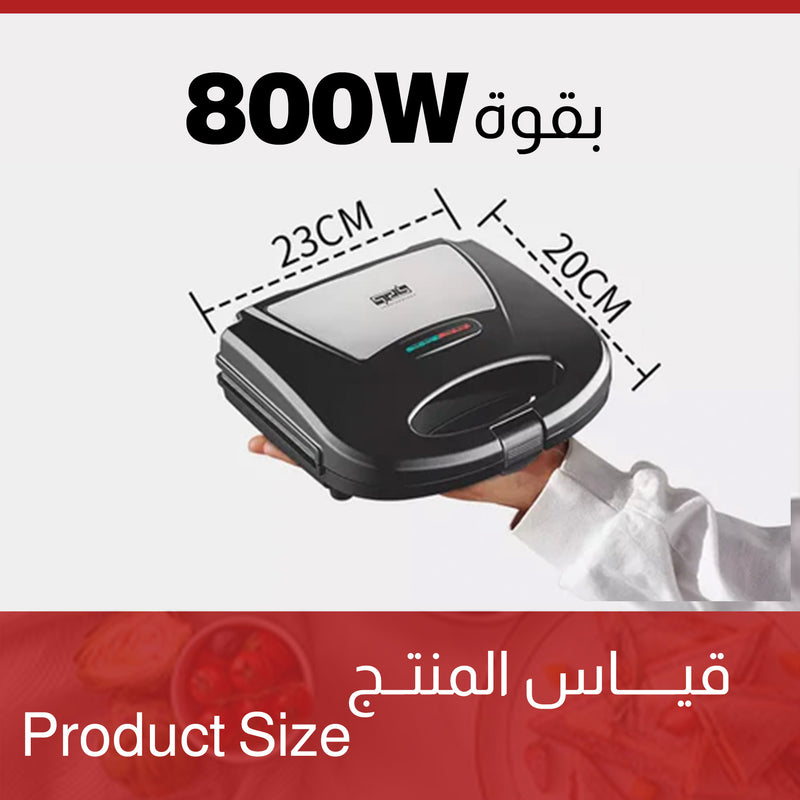 ماكينة صنع الوافل الكهربائية dsp waffle maker kc-1168