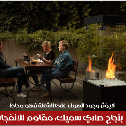 فير بليس(تدفئة) خارجية أو داخلية بالغاز Fireplace external or internal