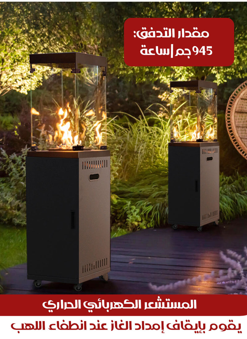 فير بليس(تدفئة) خارجية أو داخلية بالغاز Fireplace external or internal
