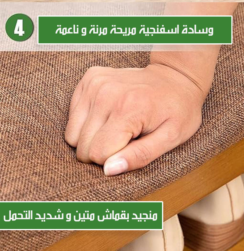 3x1 خزانة أحذية طبقتين مع مقعد و مكان للتخزين Shoe Bench with Seat