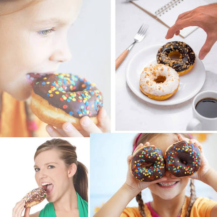 صانعة الدوناتس بقوالب صغيرة 16 قالب sonifer Donut Maker SF-6141