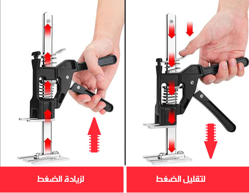 رافعة ومقبس يدوي للأثاث و الأعمال الصناعية / 220 كغمTILE TOP HEIGHT DEVICE