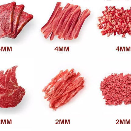 قطاعة ومفرمة لحوم يدوية MANUAL MEAT CUTTER