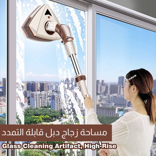 مساحة زجاج دبل قابلة التمدد Glass Cleaning Artifact, High-Rise 5-35 mm