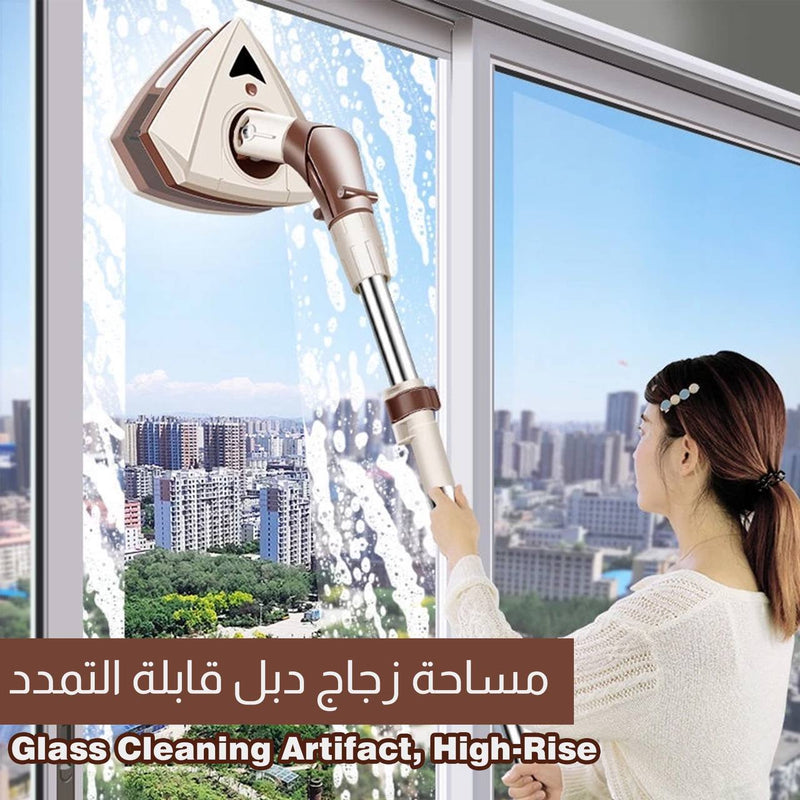 مساحة زجاج دبل قابلة التمدد Glass Cleaning Artifact, High-Rise 5-35 mm