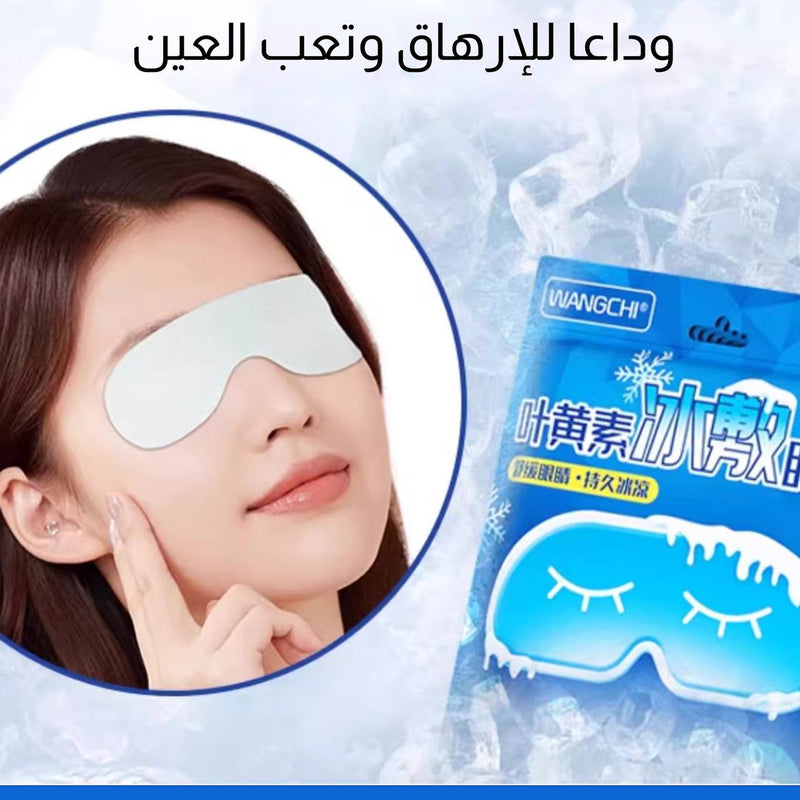 قناع للعين بكمادات ثلجية علاجية Eye Mask Ice Pack Therapy