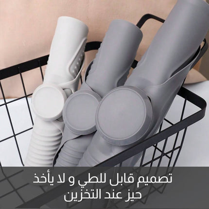 غطاء سيليكون للطناجر والصحون قابلة للطي Silicone collapsible pot lids