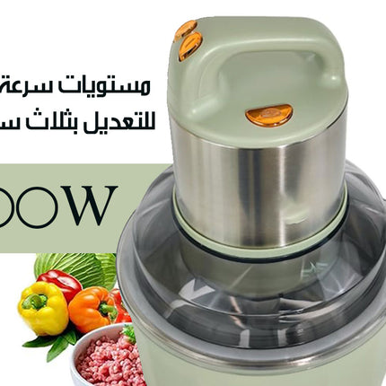 مفرمة اللحوم وعجانة 2×1 German meat grinder