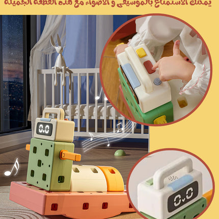 الليغو الموسيقي العملاق DIY building block toys