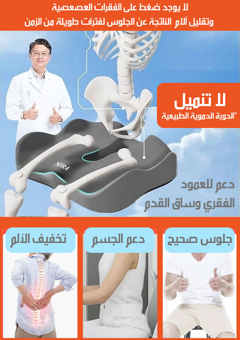 وسادة مقعد لجلوس صحي nira Comfortable Seat Cushion