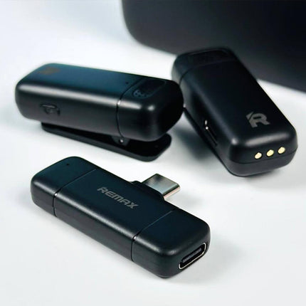 ميكروفونات لاسلكية أصلية من نوع واحد إلى اثنين remax Genuine one-to-two wireless microphones wireless K15