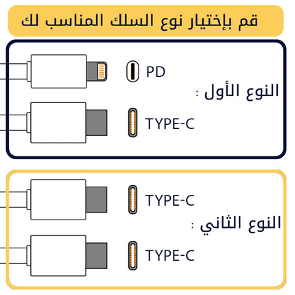سلك شحن سريع 3 متر FAST-CHARGING DATA CABLE