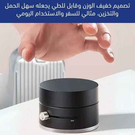 حامل هاتف مغناطيسي مزدوج الجوانب Vacuum Adsorption Foldable Suction