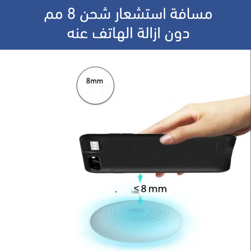 باوربانك شحن للموبايلات الوايرليس remax wireless charger night light RL-LT11