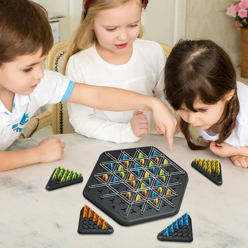 لعبة المثلثات المغلقة العائلية CHAIN GAME MULTIPLAYER PUZZLE GAME