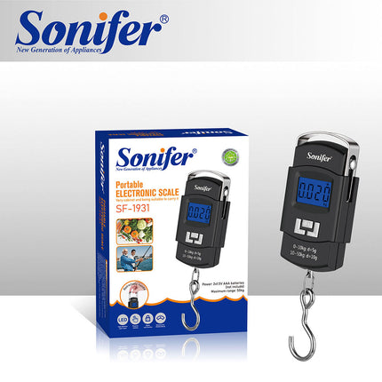 ميزان إلكتروني محمول للسفر Sonifer Digital Hanging ScaleSF-1931