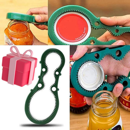 فتّاحة علب بالبطارية +فتّاحة برطمانات هدية Automotic Can Opener