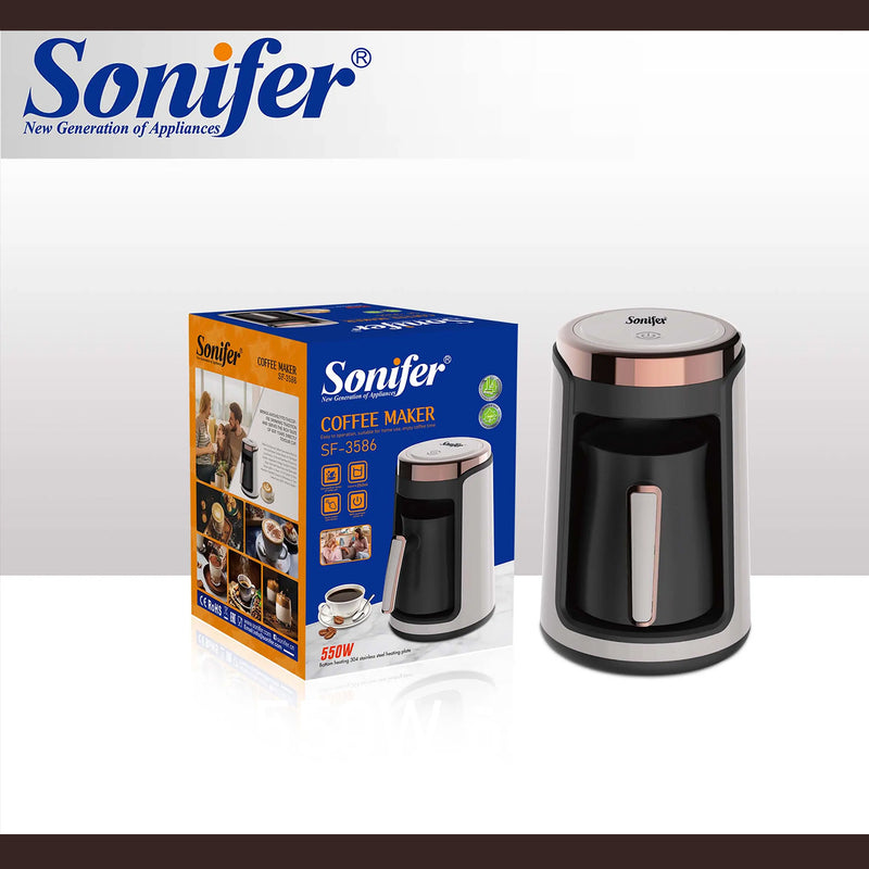 غلاية القهوة التركية Sonifer Hot Sale Coffee Maker Portable SF-3586