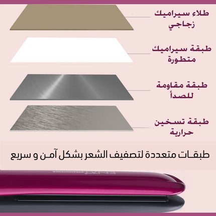 ستريتنر تصفيف الشعر الكهربائي Enzo Professional hair straighteningEN-3119