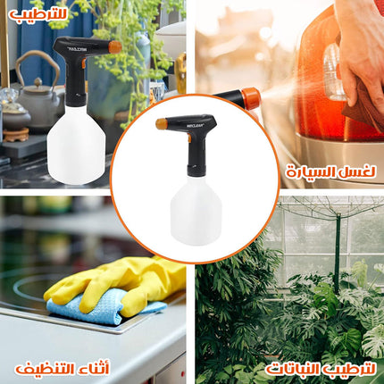 بخاخ ماء إلكتروني بوضعيتان للرش ... شحن  Rechargeable Automatic Hand Sprayer
