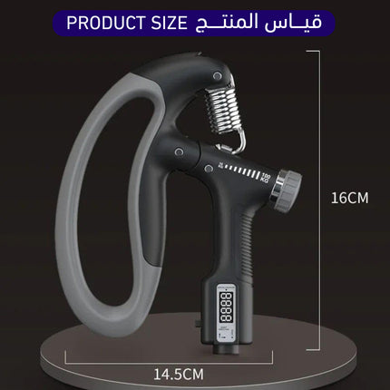 مقبض ليكورفو لتمرين اليد بقوه من 10-100ك Leikurvo Hand Trainer Forearm