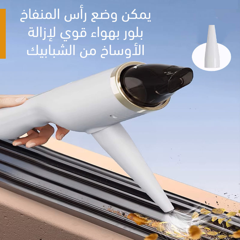 مكنسة محمولة باليد لإزالة العث قابلة لإعادة الشحن Household car vacuum cleaner large suction mite removal