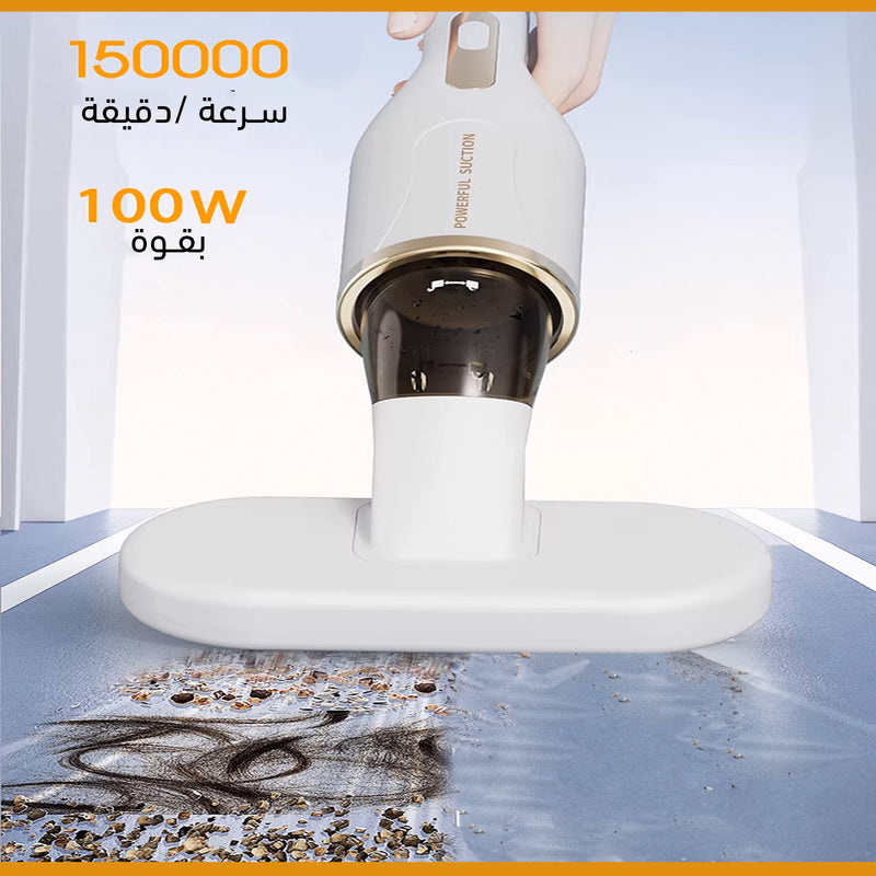 مكنسة محمولة باليد لإزالة العث قابلة لإعادة الشحن Household car vacuum cleaner large suction mite removal