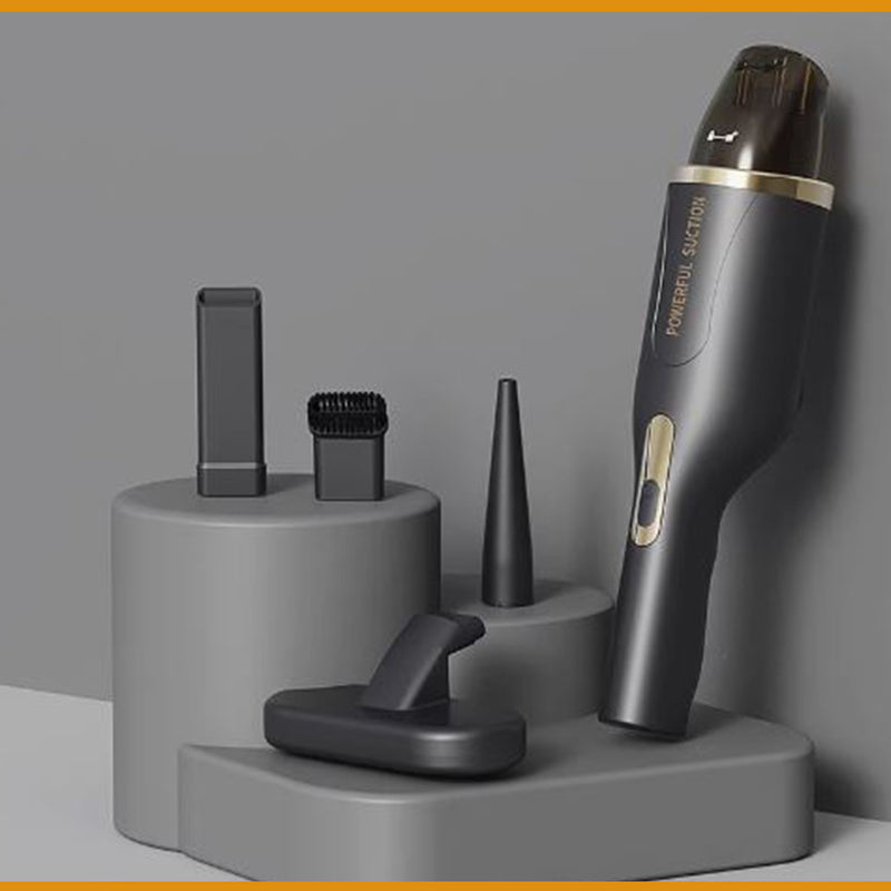 مكنسة محمولة باليد لإزالة العث قابلة لإعادة الشحن Household car vacuum cleaner large suction mite removal